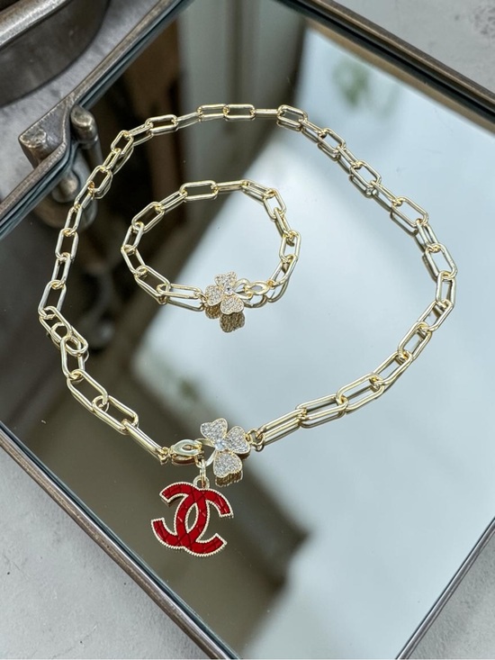Jewelry - custom Zipperpull pendant necklace bracelet set